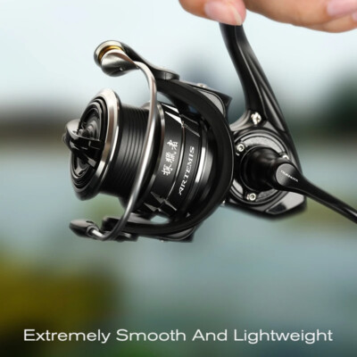 New Spinning Reel 4kg Drag Shallow Spool Smooth Speed Fishing Reel Spinning Reel
