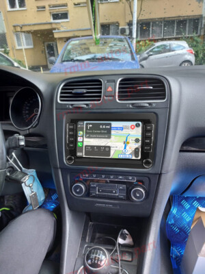 Carplay For VW GOLF 2009-2012 MK6 7'' Android 13 Radio Stereo GPS Navi 2+32GB