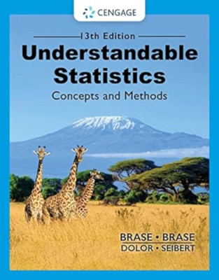 Understandable Statistics - Paperback / softback NEW Brase, Charles  10/03/2022