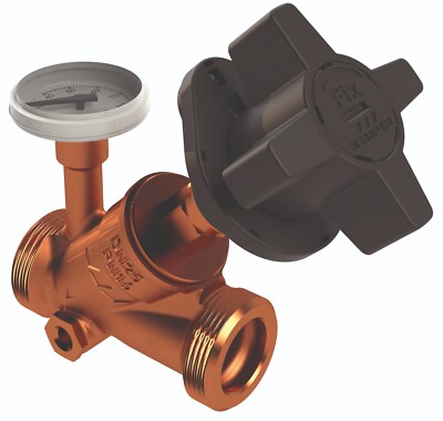 Kemper Zirkulations Regulierventil man. MULTI-FIX PLUS DN 15 AG 3/4'' 1506G01500