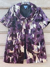 Simply Vera Wang Women’s Jacket Short Sleeve Lightweight Size M