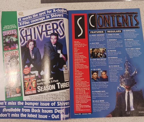 Starburst Magazine #209 Xfiles, Keanu Reeves David Duchovny Gillian Anderson - Picture 4 of 24