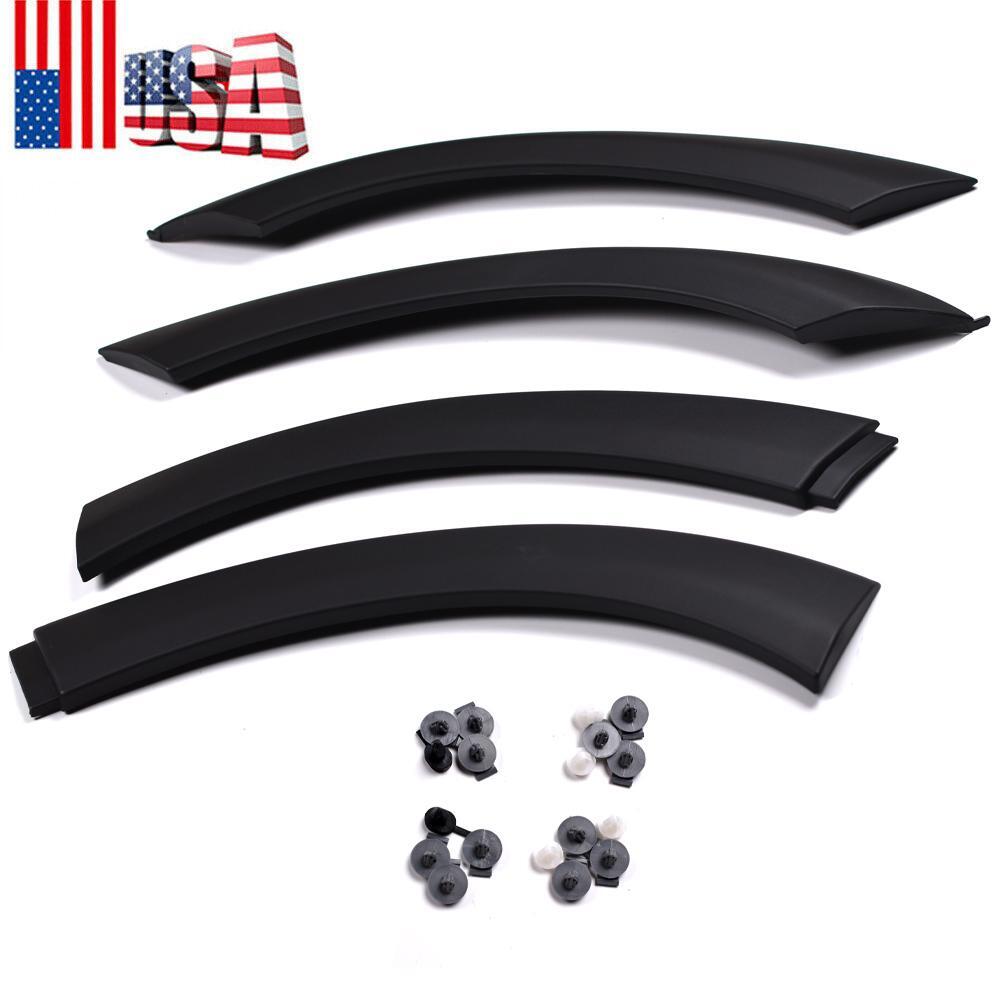 4PCS Mini Cooper 2002-2008 Front Wheel Arch Fender Flares & Hood Trim Set