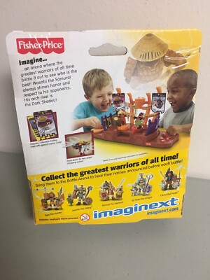 Fisher Price Imaginext Exclusive-Wasabi the Samurai - Battle Arena
