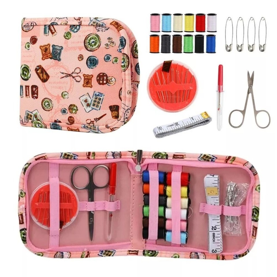 Tragbar NadelfadenKit Robust Hand nähen Werkzeugs atz Neu Nähset Fall