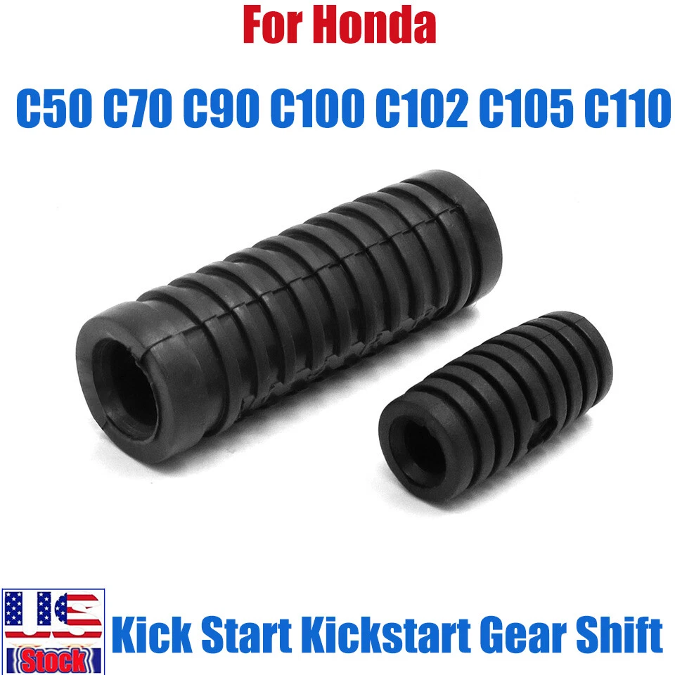 Kick Start Kickstart Gear Shift Rubber For Honda C50 C70 C90 C100 C102 C105 C110 Foto 2 de 4