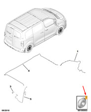 Lunette arrière Citroen JUMPY