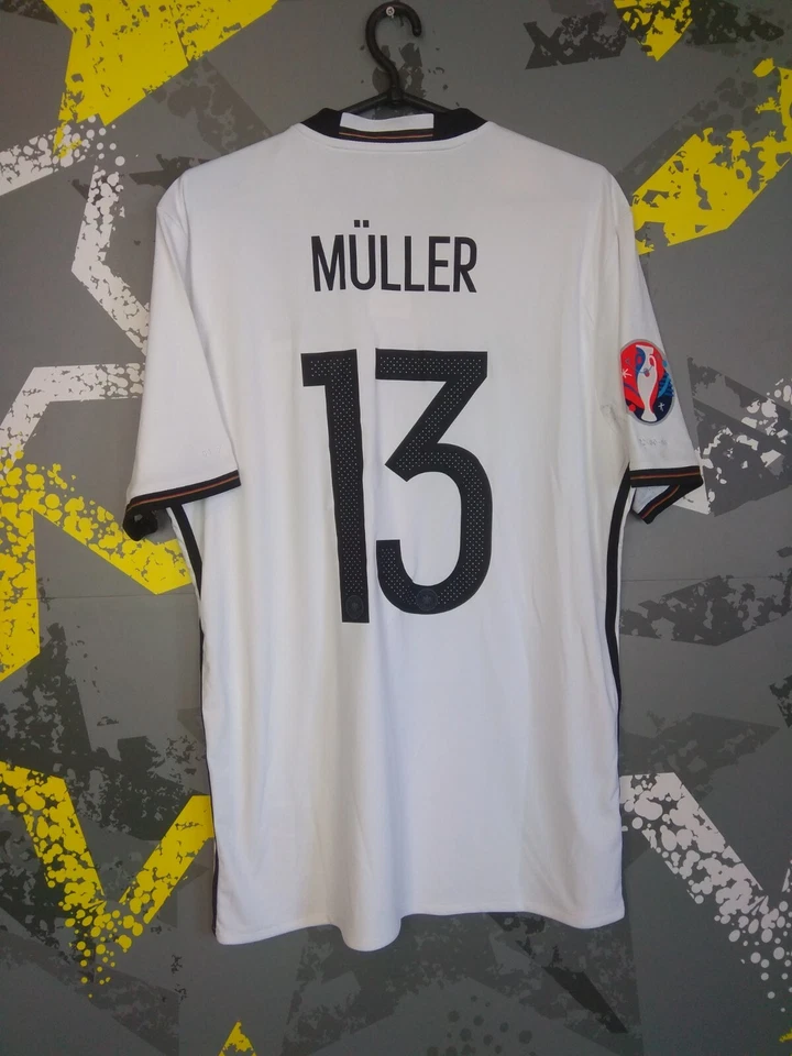 Camiseta Muller Alemania 2016 2017 Casa GRANDE Adidas AI5015 ig93 Foto 2 de 4