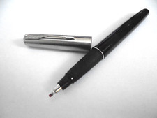 Parker FRONTIER Rollerball schwarz Text lesen !!  Made in UK !!!