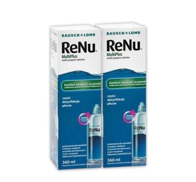 ReNu MultiPlus Bausch&Lomb Pflegemittel 2x360ml MHD 07.2027