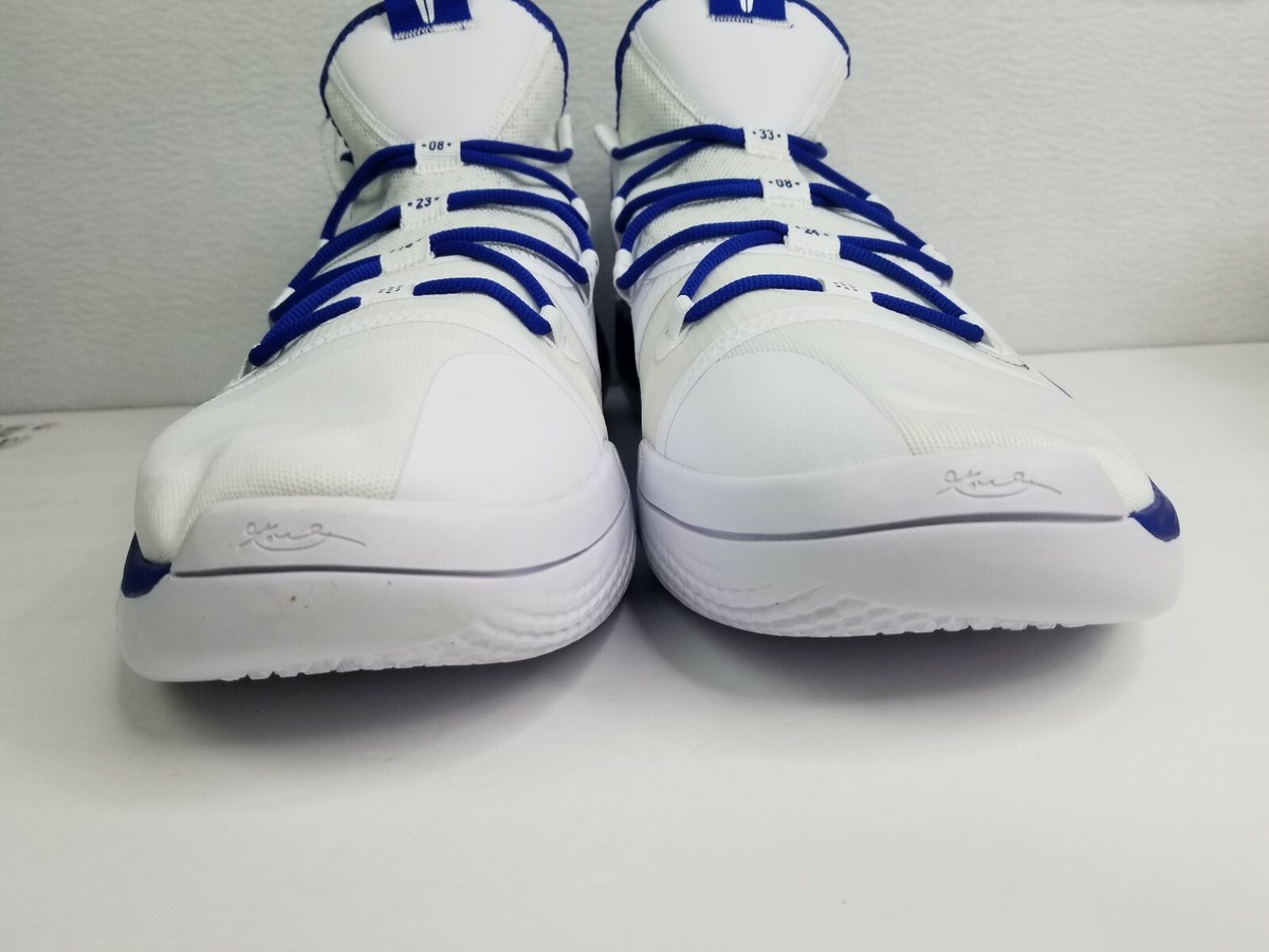 Nike Kobe A.D. Exodus TB Basketball Shoes White Blue size 12.5 NIKE Kobe AD Exodus TB White Dark Navy Blue Bryant Black  main image 2