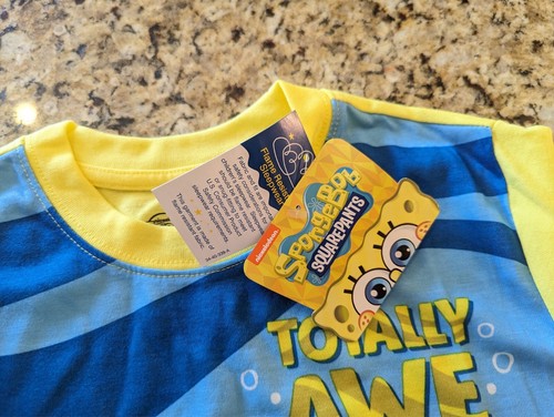 SpongeBob Boys Long Sleeve Pajama Set, 2-Piece, Sizes Youth 8 - Picture 9 of 15