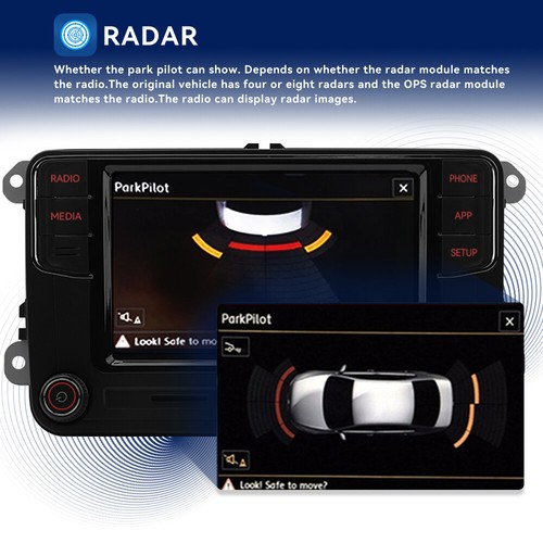 NONAME RCD330 187B RCD360 PRO Android Auto Carplay Autoradio Für VW Tiguan Golf - Bild 9 von 19