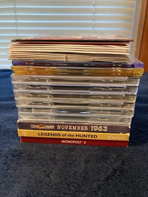 LOT of 15 PC Games (Elder Scrolls, FEAR, Monopoly ... ) Please check the Photos 