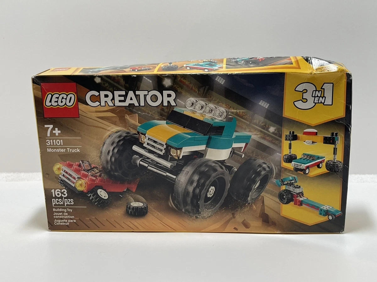 LEGO Creator Monster Truck 31101 163-Piece Building Set