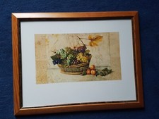 Bild mit Holzrahmen und