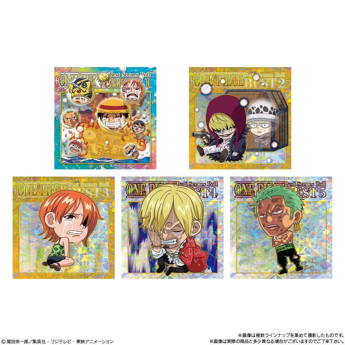 ONE PIECE - わさび ONE PIECE - NIFORMATION GREAT PIRATE SEAL WAFER LOG.11
