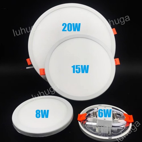 Panel LED 6W-20W Foco empotrado Lámpara de techo Luz empotrada Lámpara de agujero ajustable - Imagen 3 de 17
