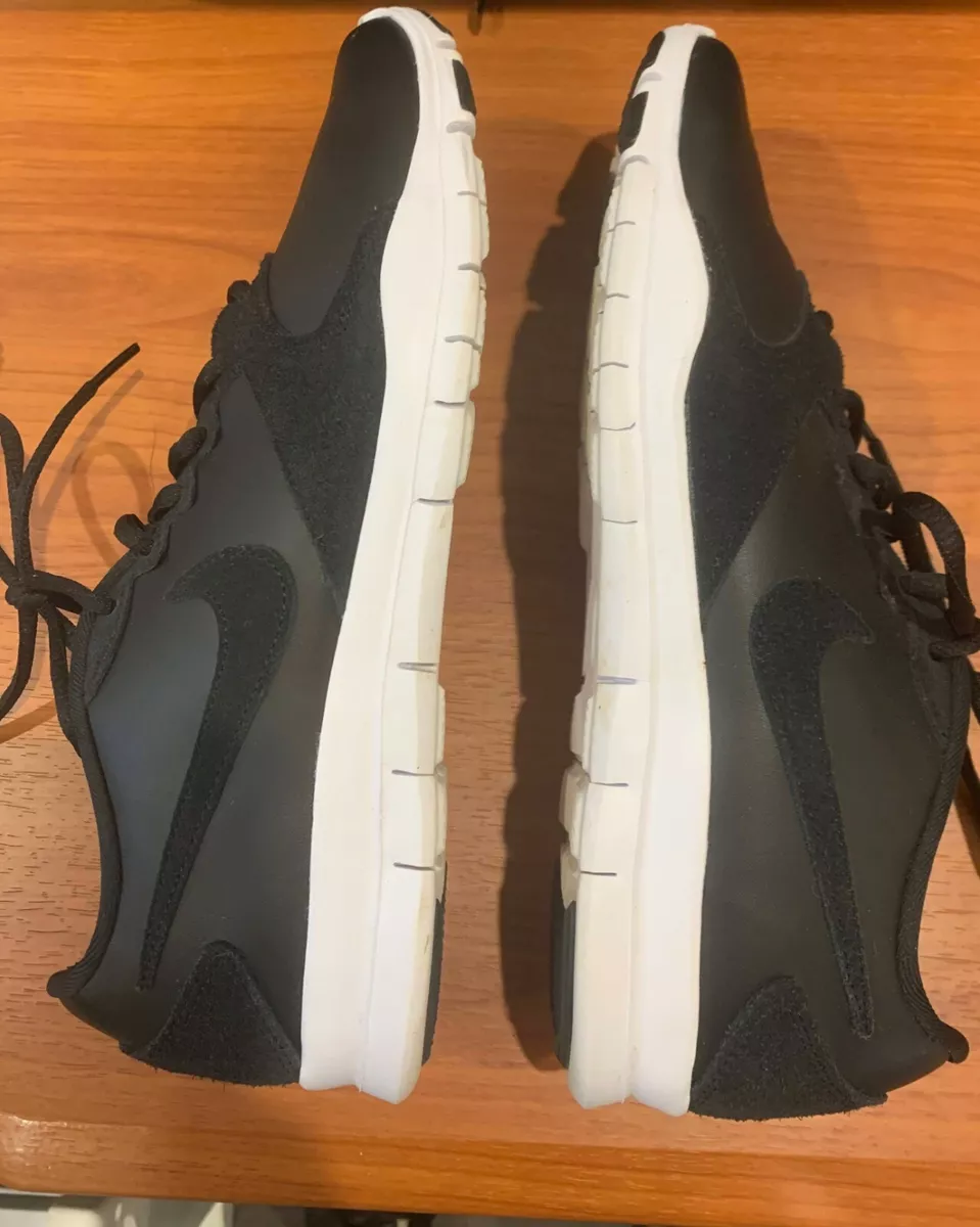 Nike Flex Essential TR Leather Women s Training Black Size 10.5