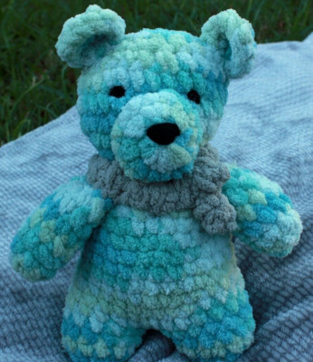 Handmade Crochet Bear, Bear Amigurumi, Bear Plushie