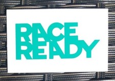VTG RACE READY 1980s OLD SKOOL BMX STICKER / DECAL MONGOOSE KUWAHARA CW SE HUTCH