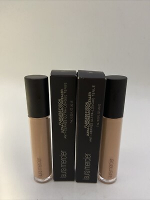(2)Laura Mercier 2C Flawless Fusion Ultra Longwear Concealer .23 oz. NIB!