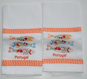 PORTUGAL KITCHEN LINENS NWOT