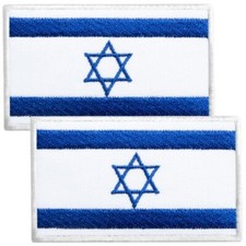 Israel Flag Patch, Tactical Flag Patch, Military Morale Tactical Patch