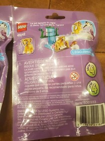 Lego Friends - Series 4 - Set Of 2 - Turtle & Tiger - NEW 41041 & 41042