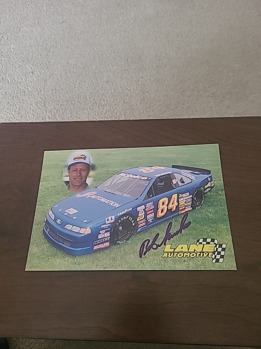 Nice Bob Senneker #84 Lane Racing ASA Driver Signed 6x9 