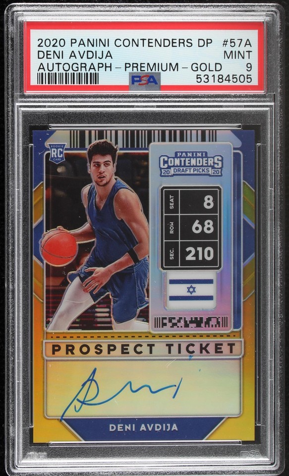 2020-21 Panini Contenders Draft Picks - Deni Avdija #57 - 1 of 2