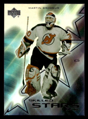 Martin Brodeur 2001-02 Upper Deck #SS11 Skilled Stars