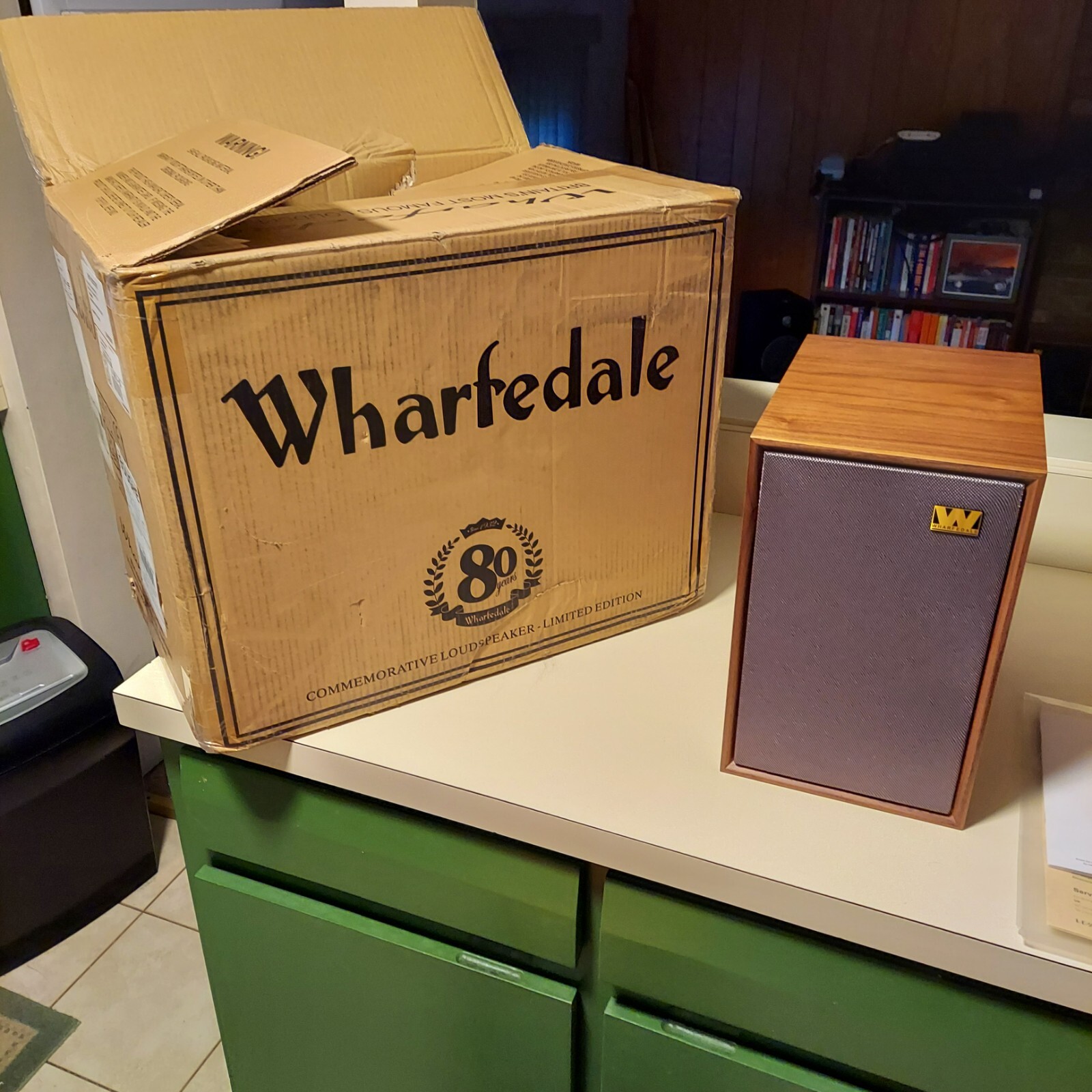 wharfedale denton 80th bookshelf speakers eBay