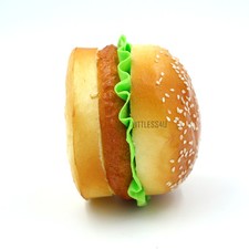 Artificial Fake Hamburger Realistic Vegetable Meat Bread Room Decor Shop Display
