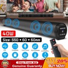 Wireless Bluetooth 5.0 Sound Bar Speaker TV Home Soundbar Subwoofer Home Theater