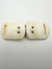 Vintage mother of pearl belt buckle