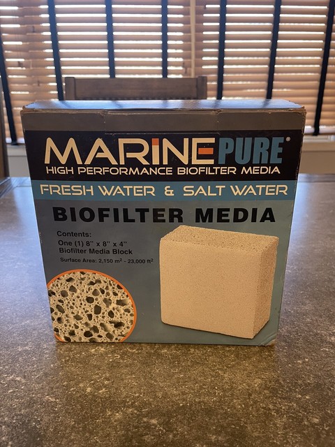 marinepure high performance biofilter media