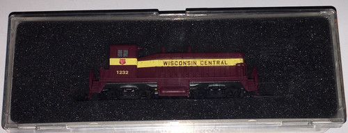 Nuevo Con-Cor N Escala SW-1200 Wisconsin Central Powered Cow 1232 Caboose | Zustand: New