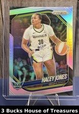 2025 Panini Prizm WNBA Haley Jones #43 Silver Dallas Wings