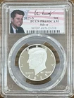 2025 S Silver Proof Kennedy Half Dollar PCGS PR69DCAM, Signed Portrait Label