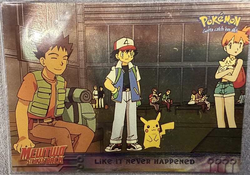 Topps Pokémon Mewtwo Strikes Back Movie Edition #40 Like It Never Happened