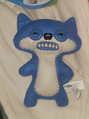 Fuggler Funny Ugly Monster Spin Master Blue Suspicious Fox Plush