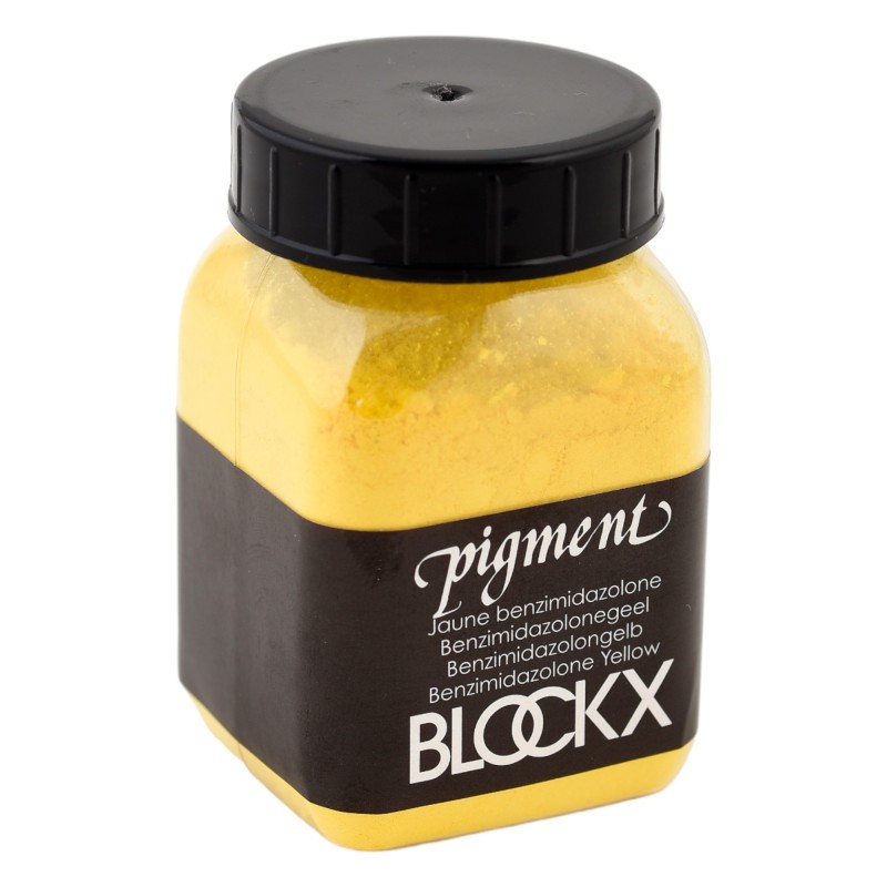 Pigment en poudre jaune benzimidazolone Blockx 63, l'éclat haut de gamme en 100g