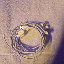 3ft Apple iPad USB to 30 pin sync and charge cable - White