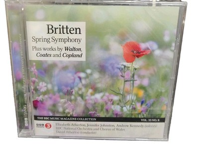 Britten Spring Symphony  Copland Walton Coates  New  Sealed BBC 3 CD vol 33 no 8