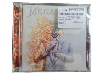 Megadeth - Megadeth Self Titled CD -  Signed Edition - New & Sealed