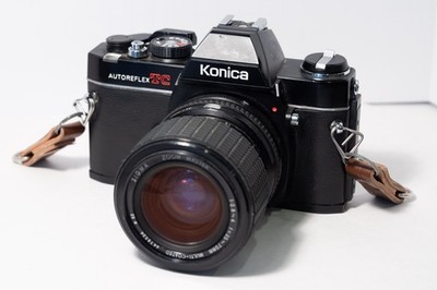 Konica Autoreflex TC with clean Sigma 35 70mm f/2.8 4 Zoom Lens  · READ