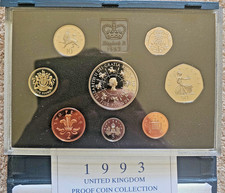 1993 UNITED KINGDOM ROYAL MINT PROOF COIN SET