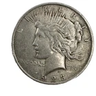 1923 Liberty Peace One Dollar Silver Coin Circulated No Mint Mark 90% Silver