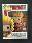 Ricky The Dragon Steamboat Signed WWE Wrestling Funko Pop AUTO BAS COA